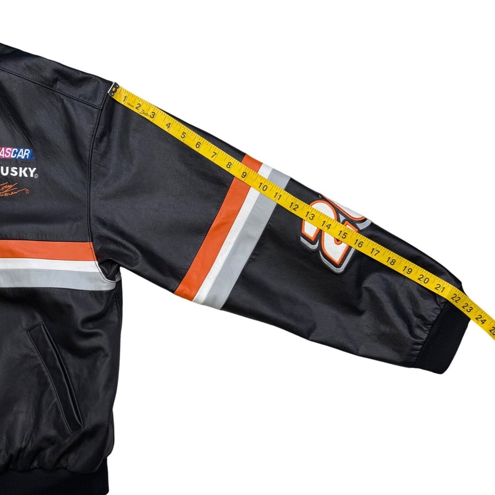 Tony‎ Stewart 20 Home Depot Leather NASCAR Jacket Chase Reversible L - Picture 11 of 11